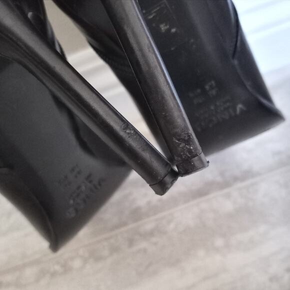 Vince Leather Stiletto Booties - Picture 7 of 11